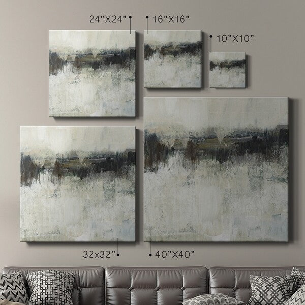 Neutral Horizon Line I Canvas - From Where -