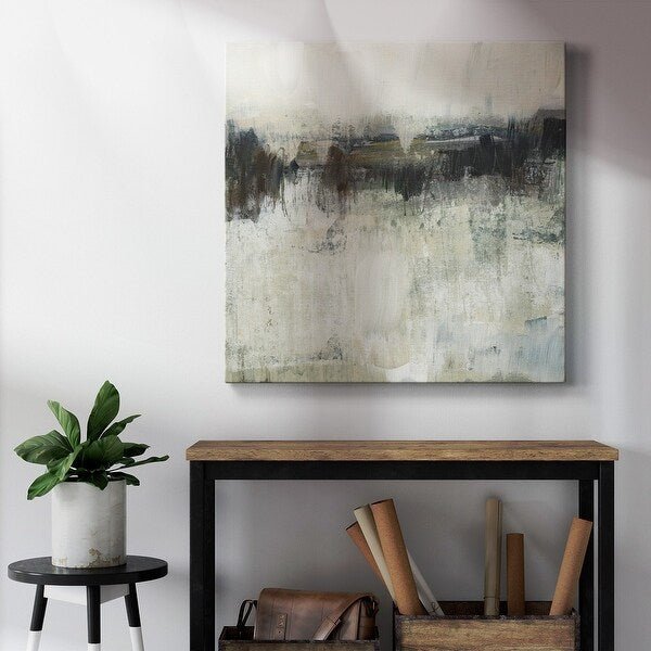 Neutral Horizon Line I Canvas - From Where -