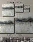 Neutral Horizon Line II Canvas - From Where -