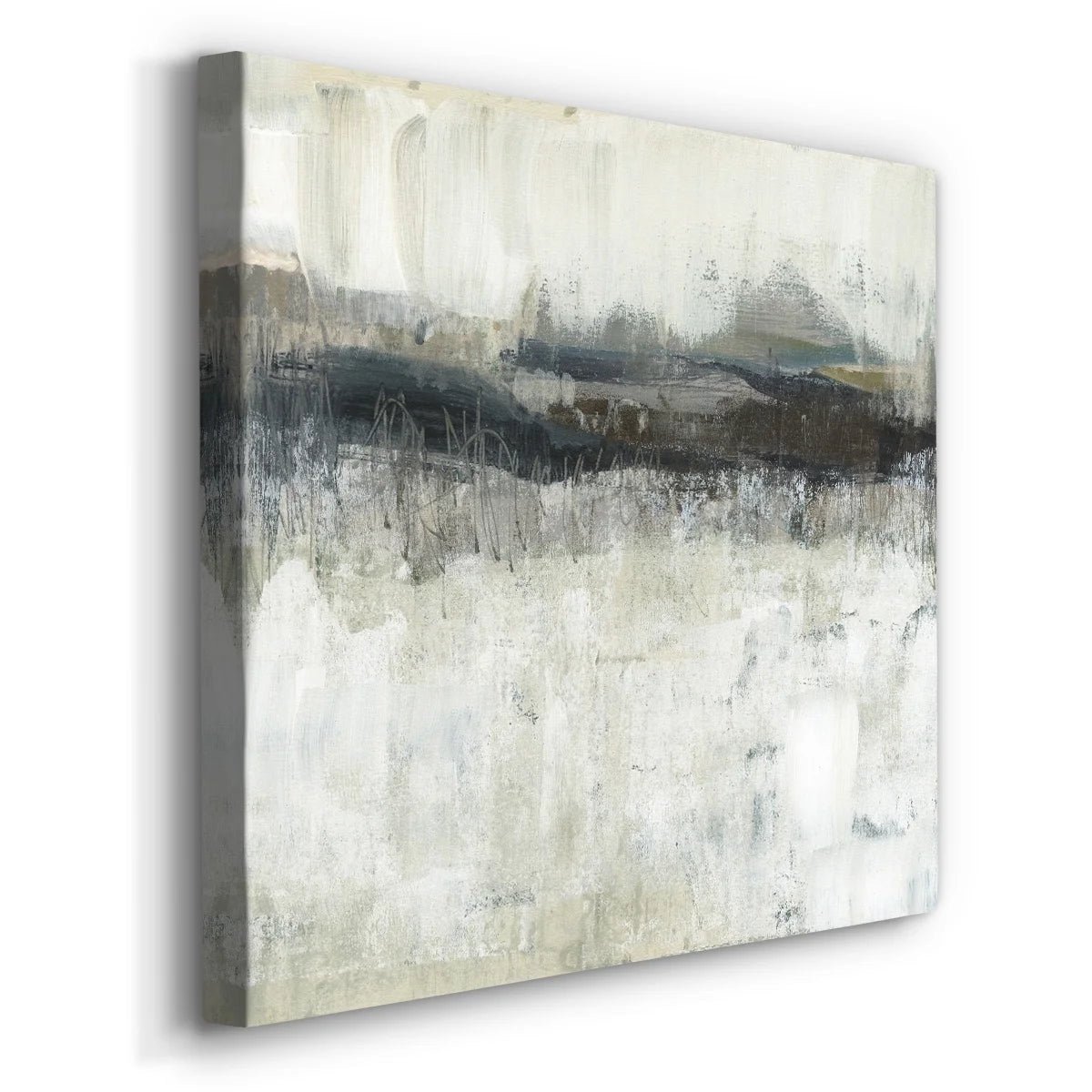 Neutral Horizon Line II Canvas - From Where -