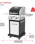Nexgrill Deluxe 2 - Burner Gas Grill - From Where -