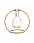 Nicol Brass Table Vase - From Where -