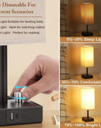 Nightstand Lamp with Outlets - From Where -