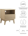 Nightstand Side End Table - From Where -