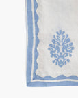 Nila Pure Linen Hand - Printed Table Runner - From Where Finds -