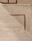Nile Bordered Wool - Blend Rug - From Where Finds -