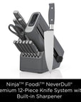 Ninja NeverDull™ 12 - Piece Knife System - From Where -