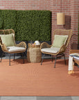Non Shedding Terracotta Area Rug - From Where -