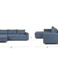 Nordby 104" Reversible Sleeper Sectional - From Where Finds -