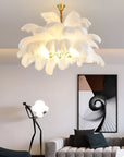 Nordic Chandelier Flush Mount Ceiling Light - From Where -