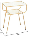 Nordic Glass Side Table - From Where -