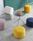 Nordic Modern Pouf Ottoman - From Where -
