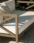 Northlake Outdoor Teak Loveseat - From Where Finds -