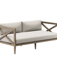 Northlake Outdoor Teak Loveseat - From Where Finds -