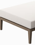 Northlake Outdoor Teak Ottoman - From Where Finds -