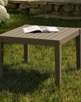 Northlake Square Outdoor Patio Teak Side Table - From Where Finds -