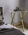 Novo Acrylic Folding Table - From Where -
