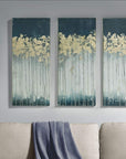 Oakestry 3 - Panel Gold Foil Wall Art - From Where -