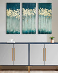 Oakestry 3 - Panel Gold Foil Wall Art - From Where -