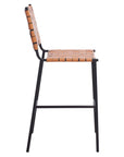 Olenna Woven Counter Stool - From Where -