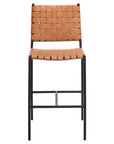 Olenna Woven Counter Stool - From Where -