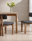 Open Back Dining Chairs Set of 2 - From Where -