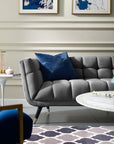 Ophelia Velvet Sofa - From Where -
