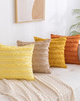 Orange Boho Decorative Pillowcase - From Where -