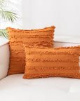 Orange Boho Decorative Pillowcase - From Where -