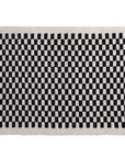 Organic Checkered Bath Rug - From Where -