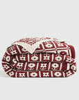 Organic Cotton Jacquard Floral Coverlet - From Where Finds -