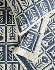 Organic Cotton Jacquard Floral Coverlet - From Where Finds -