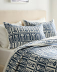 Organic Cotton Jacquard Floral Coverlet - From Where Finds -