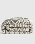 Organic Cotton Jacquard Floral Coverlet - From Where Finds -