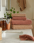 Organic Cotton Mosaic Towels - From Where -