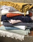 Organic Cotton Throw Blanket - From Where -