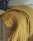 Organic Cotton Throw Blanket - From Where -