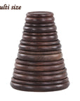 Oriental Round Wooden Pedestal - From Where -