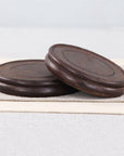 Oriental Round Wooden Pedestal - From Where -