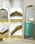 Ornate Vintage Full Length Mirror - From Where -