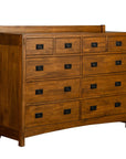 Orpha 10 - Drawer Double Dresser - From Where -