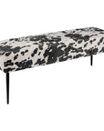 Ottoman Upholstered Benches Cow Print - From Where -