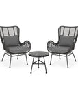 Outdoor 3 - Piece Wicker Chat Set - From Where -