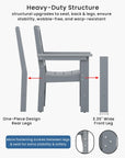 Outdoor All - Weather Dining Set (Grey) - From Where -