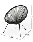 Outdoor Hammock Weave Chair with Steel Frame - From Where -