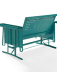 Outdoor Metal Glider Loveseat - From Where -