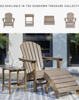 Outdoor Patio Adirondack Chair - From Where -