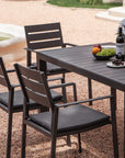 Outdoor Patio Dining Set of 7 - From Where -