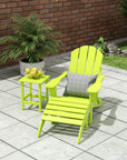 Outdoor Patio Furniture Set in Lime - From Where -