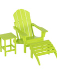 Outdoor Patio Furniture Set in Lime - From Where -